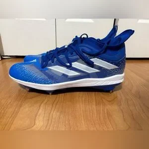 Adidas Adizero Afterburner New No Box Royal Blue Baseball Cleats Men Size 14 adidas Adizero Afterburner 9 NWV Royal Blue Baseball Cleats  main image 4